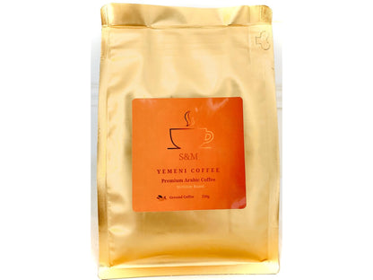 Premium Organic Yemeni Coffee, Medium Roast 200g